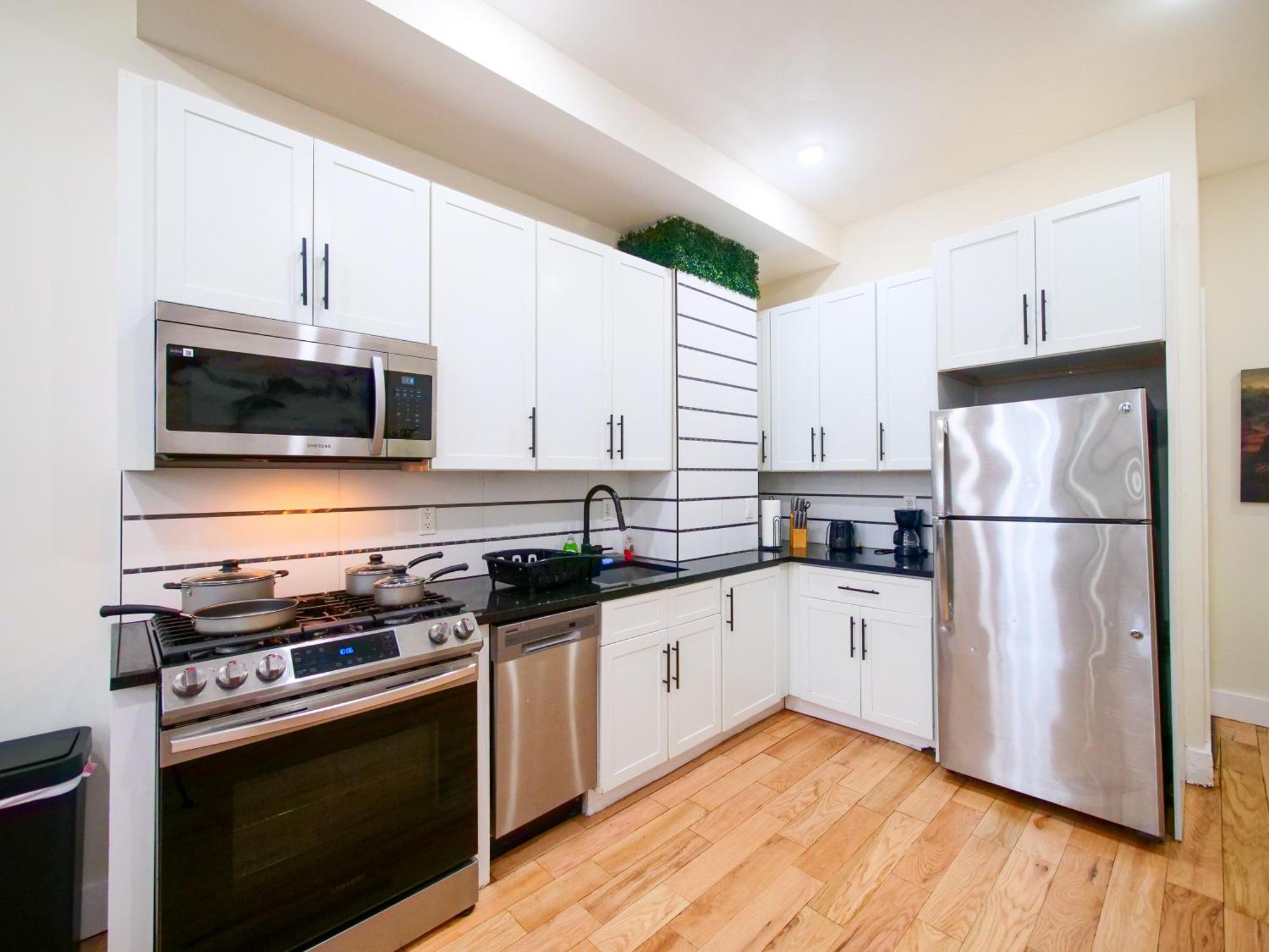 Modern And Chic 3bed&3bath Mins To Nyc Jersey City